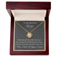 To My Wife | Valentine's Day Gift | Love Knot Necklace